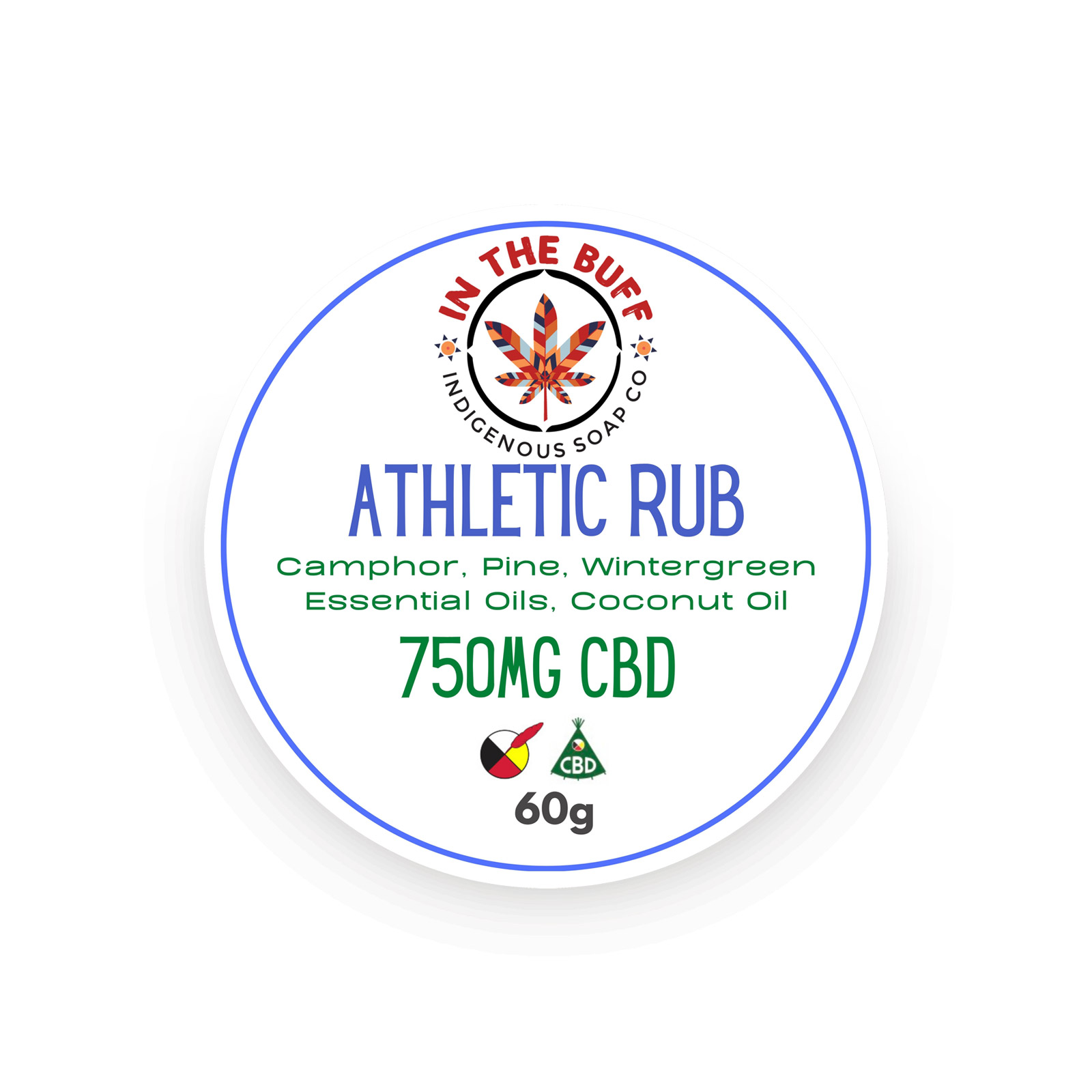 Creator's Choice Athletic Rub 750mg topical jar