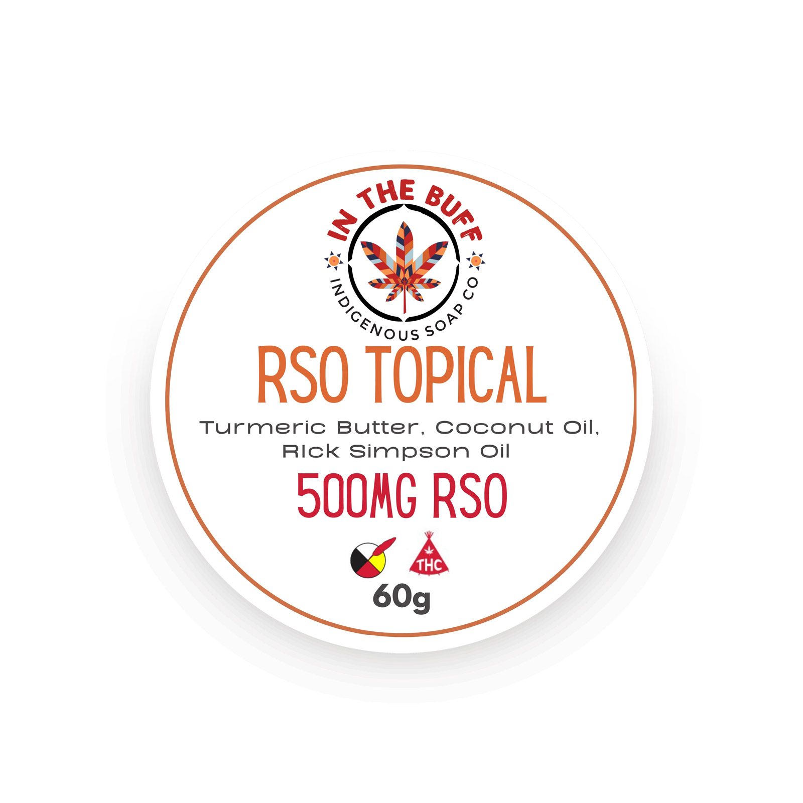 Rick Simpson Oil (RSO) Topical 500mg jar