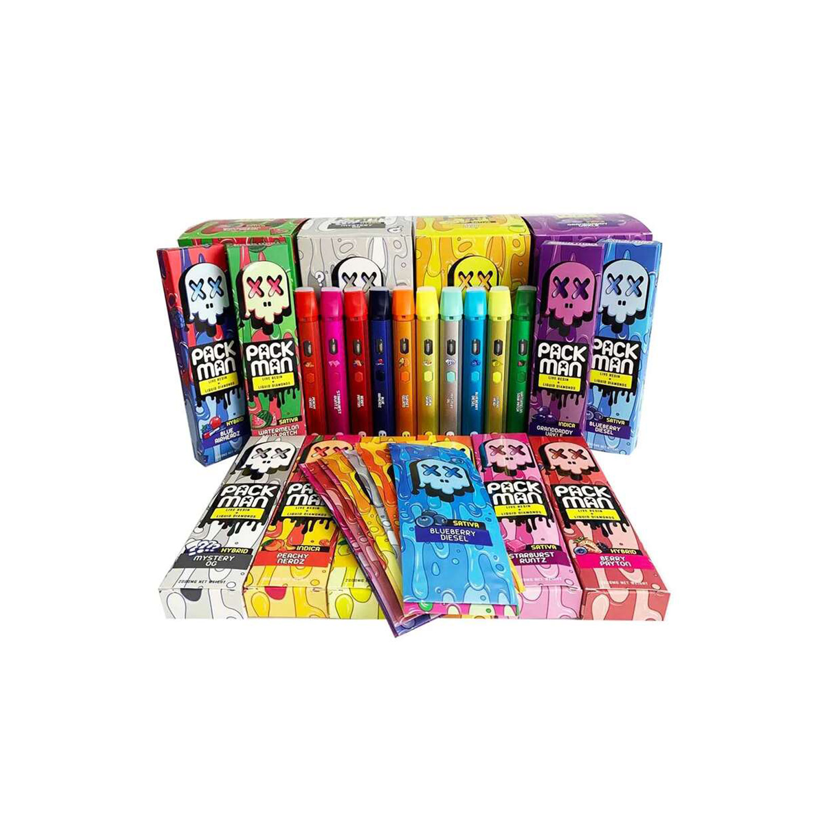 elfbar elfa master akku Pack Man Disposable Vapes (2G) main image 0